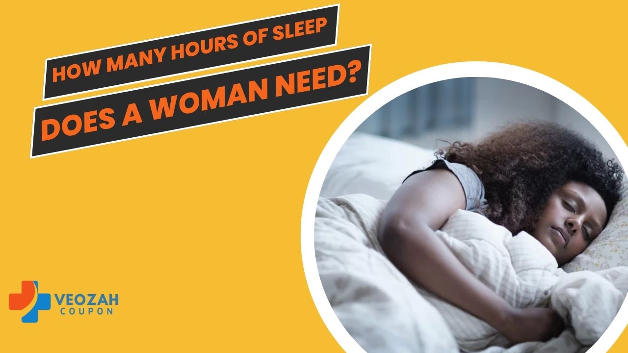 How many hours of sleep does a woman need